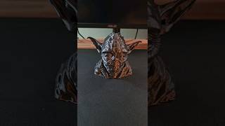 Yoda bust 3Dprinting elegoo neptune4 yoda starwars force [upl. by Llovera]