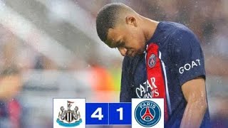 LE PSG SOMBRE A NEWCASTLE  LUIS ENRIQUE ENNEMI PUBLIC NUMÉRO 1 [upl. by Ettennor]