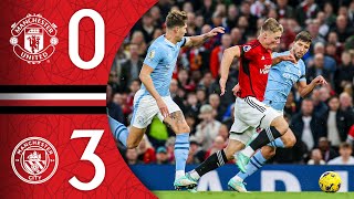 Man Utd 03 Man City  Match Recap [upl. by Sessler67]