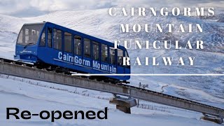 UKs Highest Funicular Railway  Reopened 2023  Go Pro Hero10 [upl. by Morvin]