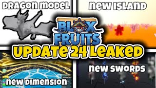 All NEW Update 24 Leaks in Blox Fruits November [upl. by Eissed355]