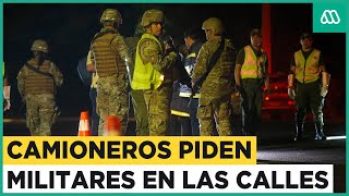 Camioneros exigen militares en las calles Ultimátum al Gobierno debido al crimen de agricultores [upl. by Sanez]