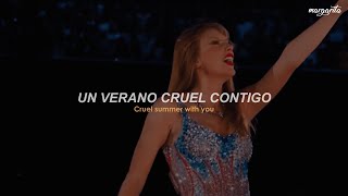 Cruel Summer  Taylor Swift Español  Lyrics [upl. by Lomasi]