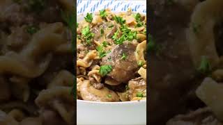 Ground Beef Stroganoff Recipe  Tasty Beef recipe  Home made [upl. by Merla]