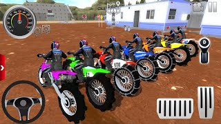 Imposibles Juego de Motos  Simulador de carreras de motos de cross 2024 Android  IOS gameplay FHD [upl. by Jem]