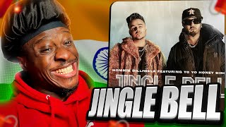 Jingle Bell  Hommie Dilliwala Ft Yo Yo Honey Singh Official Video🇮🇳 Merry Christmas REACTION [upl. by Aenneea]