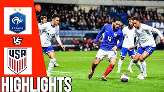 France vs USA  All Goals amp Highlights  U23 International Friendly  250324 [upl. by Eselehs965]