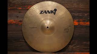 SOLD  Zanki 18quot Rotocasting Medium Thin Crash Cymbal  1548g [upl. by Varney]