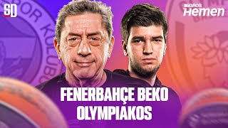 FENERBAHÇE BEKO GALİBİYETLE BAŞLADI Fenerbahçe Beko 8271 Olympiakos  Euroleague [upl. by Arihas]