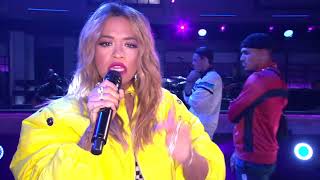 Rita Ora Your Song Performance Boy Band [upl. by Newmark256]