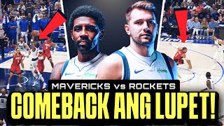 TAKEOVER mode si Kyrie Irving Comeback pa nga Exum Buzzer Beater Luka 37pts Mavericks vs Rockets [upl. by Tnilk]