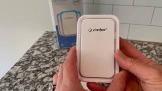 Clarifion Air Ionizers for Home 3 Pack Negative Ion Filtration System Review [upl. by Orelle521]