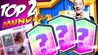 BARAJA del TOP 2 MUNDIAL de CLASH ROYALE [upl. by Anerda]