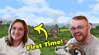 I Convinced My Wife to Watch my Minecraft Videos For the FIRST TIME [upl. by Randie748]