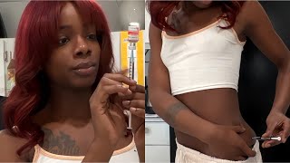 MONE SHOT MONDAY 2 HORMONE SHOTS AND 1 TRANS hrt transrights genderaffirmingcare mtf [upl. by Adnirim]