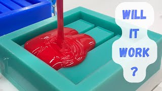 Casting Silicone into Silicone  Can You do it [upl. by Stochmal]