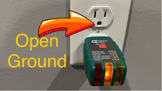 Fix Open Ground Outlets  DIY Friendly [upl. by Sabra]