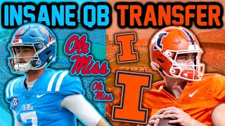 This INSANE QB TRANSFER Could SAVE ILLINOIS Football Meet Luke Altmyer [upl. by Dannel]