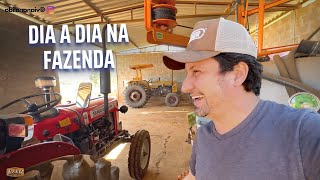 O DIA A DIA DA FAZENDA VOLTEI COM O VLOGÃO DA LIDA [upl. by Laehcimaj]