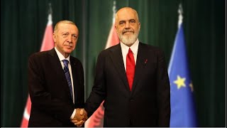 Deklarata e përbashkët e Presidentit turk Recep Tayyip Erdoğan dhe Kryeministrit Edi Rama  E plotë [upl. by Roxanne]