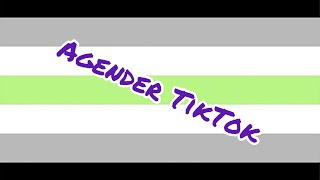 Agender TikToks since you deserve them [upl. by Aihseya]