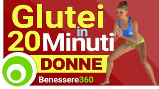 Esercizi per i Glutei in 20 Minuti  Allenamento a casa per Donne [upl. by Latsyk736]