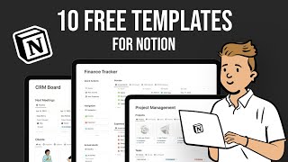 10 Free Notion Templates to Boost Your Productivity [upl. by Jared]