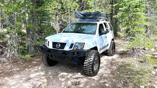 Lifted Xterra Walk Around  33’s wo breaking the bank [upl. by Beitch]