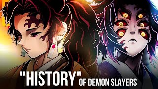 HISTORY OF DEMON SLAYERS  Backstory of Muzan Kokushibo and Yoriichi in Hindi [upl. by Inoliel518]