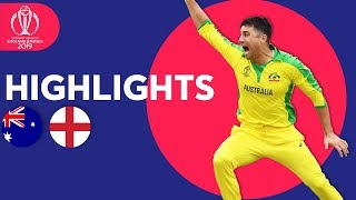 Finch amp Starc Star at Lords  Australia vs England  Match Highlights  ICC Cricket World Cup 2019 [upl. by Leugimesoj]