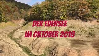 Der Edersee 2018 So leer wie seit 15 Jahren nicht [upl. by Leba526]