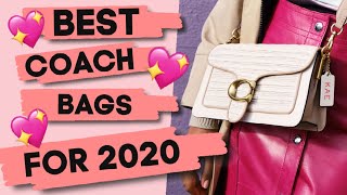 Coach Bags for Spring 2020  Best Handbags Of The Season [upl. by Enirahtak]