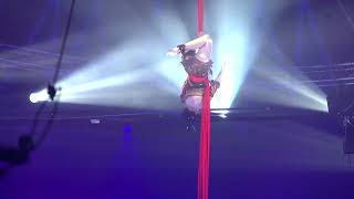 Lan Mi by Nanchong Culture and Art  Aerial silks China [upl. by Ecinnaj]