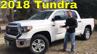 Why the quotoutdatedquot 2018 Toyota Tundra is still worth a look  Test Drive amp Full Review [upl. by Martinic131]