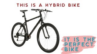 Why you NEED a Hybrid bike in the UK  Carrera Parva [upl. by Anoed]