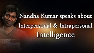 Nandha Kumar speaks about Interpersonal amp Intrapersonal Intelligence  Red Pix 24x7 [upl. by Ydur]