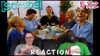 SCRUBS 5X2 My Rite of Passage Reaction FULL Reactions on Patreon [upl. by Ahsinac]