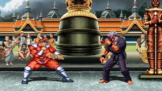 M Bison vs Mr Karate  High Awesome Level Fight [upl. by Swart]