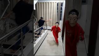 Money Heist Vs Parkour  Bella Ciao [upl. by Ytomit]