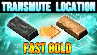 Skyrim Transmute Spell Location  FAST Gold Guide at Level 1 [upl. by Bald622]