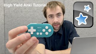 High Yield Anki Tutorial settings cards addons controller  AnKing deck [upl. by Beth]