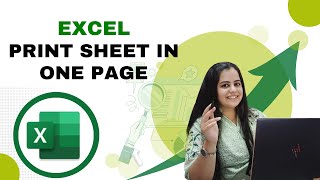 How to print sheet in one page  Printing tips in Excel  Fit sheet in a page print in Excel🖨️ [upl. by Latrina]