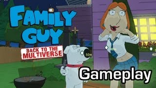 Family Guy Back to the Multiverse  Drunken Lois gets dirty Gameplay 1080p [upl. by Lorenza773]