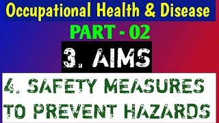 Aims Of Occupational Health Services  Safety Measures To Be Taken To Reduce Occupational Hazard [upl. by Bulley]