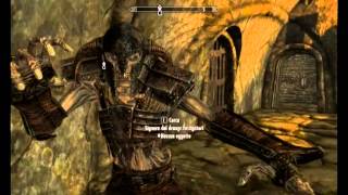 TESV Skyrim § Missione Una Pergamena per Anska 12   Parola del Potere   Sacerdote Drago [upl. by Lubbi]