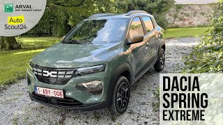 ESSAI  Dacia Spring Extreme  une semaine au volant de la Spring la plus polyvalente [upl. by Ellenuahs]