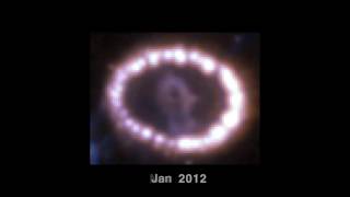 Hubble Chronicles Brightening of Ring around Supernova 1987A [upl. by Maze]