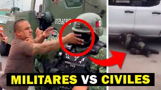 Los BRUTALES enfrentamientos entre CIVILES y MILITARES de México [upl. by Antonin]