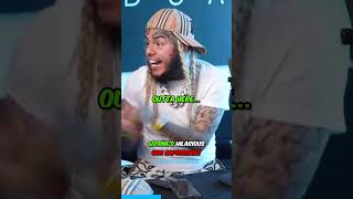 6ix9ine HILARIOUS Gun Impression 🤣 [upl. by Belayneh]