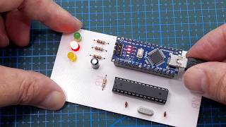 Arduino Nano ile ATMEGA328P için ISP Programcısı Nasıl Yapılır [upl. by Janeta]